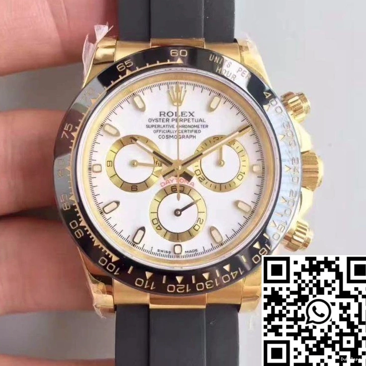 116518LN Cosmograph AR Dial Daytona Rolex Factory White 0109